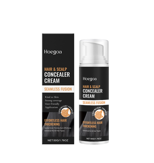 Hoegoa Hair Concealer Smooths high crowns, covers part lines Lightweight and voluminous Daily hair concealer