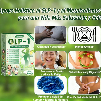 𝑺𝒐𝒍𝒖𝒄𝒊𝒐́𝒏 𝒐𝒓𝒂𝒍 𝑽𝒊𝒕𝒂𝒍𝒖𝒏𝒂𝒉𝒆𝒂𝒍𝒕𝒉® 𝑮𝑳𝑷-1 8 𝒆𝒏 1 𝑭𝒊𝒕 & 𝑽𝒊𝒕𝒂𝒍 (𝒔𝒐𝒍𝒐 𝒖𝒏𝒂 𝒗𝒆𝒛 𝒂𝒍 𝒅𝒊́𝒂, 𝒄𝒂𝒎𝒃𝒊𝒐𝒔 𝒗𝒊𝒔𝒊𝒃𝒍𝒆𝒔 𝒆𝒏 7 𝒅𝒊́𝒂𝒔) √ 𝑷𝒂𝒓𝒂 𝒐𝒃𝒆𝒔𝒊𝒅𝒂𝒅, 𝒔𝒂𝒍𝒖𝒅 𝒄𝒂𝒓𝒅𝒊𝒐𝒗𝒂𝒔𝒄𝒖𝒍𝒂𝒓, 𝒅𝒊𝒂𝒃𝒆𝒕𝒆𝒔, 𝒂𝒑𝒏𝒆𝒂 𝒅𝒆𝒍 𝒔𝒖𝒆𝒏̃𝒐, 𝒔𝒂𝒍𝒖𝒅 𝒊𝒏𝒕𝒆𝒔𝒕𝒊𝒏𝒂𝒍, 𝒑𝒓𝒐𝒃𝒍𝒆𝒎𝒂𝒔 𝒂𝒓𝒕𝒊𝒄𝒖𝒍𝒂𝒓𝒆𝒔 𝒚 𝒎𝒂́𝒔-CU