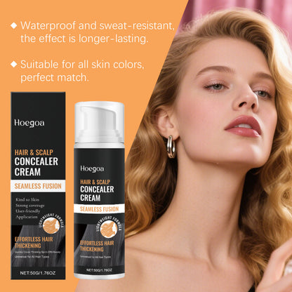 Hoegoa Hair Concealer Smooths high crowns, covers part lines Lightweight and voluminous Daily hair concealer