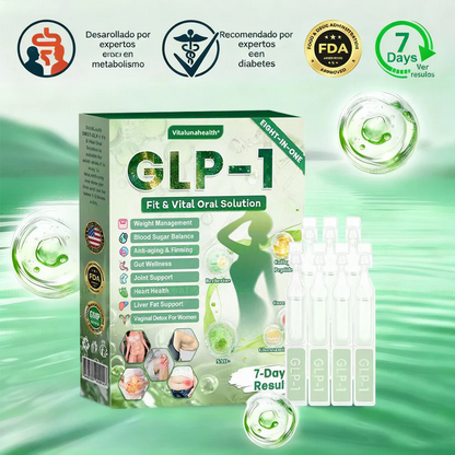 𝑺𝒐𝒍𝒖𝒄𝒊𝒐́𝒏 𝒐𝒓𝒂𝒍 𝑽𝒊𝒕𝒂𝒍𝒖𝒏𝒂𝒉𝒆𝒂𝒍𝒕𝒉® 𝑮𝑳𝑷-1 8 𝒆𝒏 1 𝑭𝒊𝒕 & 𝑽𝒊𝒕𝒂𝒍 (𝒔𝒐𝒍𝒐 𝒖𝒏𝒂 𝒗𝒆𝒛 𝒂𝒍 𝒅𝒊́𝒂, 𝒄𝒂𝒎𝒃𝒊𝒐𝒔 𝒗𝒊𝒔𝒊𝒃𝒍𝒆𝒔 𝒆𝒏 7 𝒅𝒊́𝒂𝒔) √ 𝑷𝒂𝒓𝒂 𝒐𝒃𝒆𝒔𝒊𝒅𝒂𝒅, 𝒔𝒂𝒍𝒖𝒅 𝒄𝒂𝒓𝒅𝒊𝒐𝒗𝒂𝒔𝒄𝒖𝒍𝒂𝒓, 𝒅𝒊𝒂𝒃𝒆𝒕𝒆𝒔, 𝒂𝒑𝒏𝒆𝒂 𝒅𝒆𝒍 𝒔𝒖𝒆𝒏̃𝒐, 𝒔𝒂𝒍𝒖𝒅 𝒊𝒏𝒕𝒆𝒔𝒕𝒊𝒏𝒂𝒍, 𝒑𝒓𝒐𝒃𝒍𝒆𝒎𝒂𝒔 𝒂𝒓𝒕𝒊𝒄𝒖𝒍𝒂𝒓𝒆𝒔 𝒚 𝒎𝒂́𝒔-CU