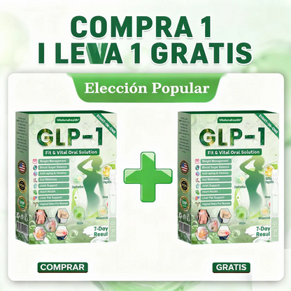 𝑺𝒐𝒍𝒖𝒄𝒊𝒐́𝒏 𝒐𝒓𝒂𝒍 𝑽𝒊𝒕𝒂𝒍𝒖𝒏𝒂𝒉𝒆𝒂𝒍𝒕𝒉® 𝑮𝑳𝑷-1 8 𝒆𝒏 1 𝑭𝒊𝒕 & 𝑽𝒊𝒕𝒂𝒍 (𝒔𝒐𝒍𝒐 𝒖𝒏𝒂 𝒗𝒆𝒛 𝒂𝒍 𝒅𝒊́𝒂, 𝒄𝒂𝒎𝒃𝒊𝒐𝒔 𝒗𝒊𝒔𝒊𝒃𝒍𝒆𝒔 𝒆𝒏 7 𝒅𝒊́𝒂𝒔) √ 𝑷𝒂𝒓𝒂 𝒐𝒃𝒆𝒔𝒊𝒅𝒂𝒅, 𝒔𝒂𝒍𝒖𝒅 𝒄𝒂𝒓𝒅𝒊𝒐𝒗𝒂𝒔𝒄𝒖𝒍𝒂𝒓, 𝒅𝒊𝒂𝒃𝒆𝒕𝒆𝒔, 𝒂𝒑𝒏𝒆𝒂 𝒅𝒆𝒍 𝒔𝒖𝒆𝒏̃𝒐, 𝒔𝒂𝒍𝒖𝒅 𝒊𝒏𝒕𝒆𝒔𝒕𝒊𝒏𝒂𝒍, 𝒑𝒓𝒐𝒃𝒍𝒆𝒎𝒂𝒔 𝒂𝒓𝒕𝒊𝒄𝒖𝒍𝒂𝒓𝒆𝒔 𝒚 𝒎𝒂́𝒔-V