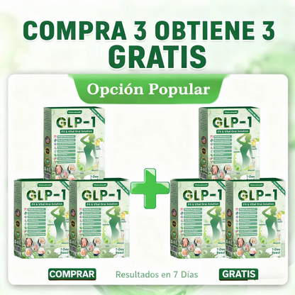 𝑺𝒐𝒍𝒖𝒄𝒊𝒐́𝒏 𝒐𝒓𝒂𝒍 𝑽𝒊𝒕𝒂𝒍𝒖𝒏𝒂𝒉𝒆𝒂𝒍𝒕𝒉® 𝑮𝑳𝑷-1 8 𝒆𝒏 1 𝑭𝒊𝒕 & 𝑽𝒊𝒕𝒂𝒍 (𝒔𝒐𝒍𝒐 𝒖𝒏𝒂 𝒗𝒆𝒛 𝒂𝒍 𝒅𝒊́𝒂, 𝒄𝒂𝒎𝒃𝒊𝒐𝒔 𝒗𝒊𝒔𝒊𝒃𝒍𝒆𝒔 𝒆𝒏 7 𝒅𝒊́𝒂𝒔) √ 𝑷𝒂𝒓𝒂 𝒐𝒃𝒆𝒔𝒊𝒅𝒂𝒅, 𝒔𝒂𝒍𝒖𝒅 𝒄𝒂𝒓𝒅𝒊𝒐𝒗𝒂𝒔𝒄𝒖𝒍𝒂𝒓, 𝒅𝒊𝒂𝒃𝒆𝒕𝒆𝒔, 𝒂𝒑𝒏𝒆𝒂 𝒅𝒆𝒍 𝒔𝒖𝒆𝒏̃𝒐, 𝒔𝒂𝒍𝒖𝒅 𝒊𝒏𝒕𝒆𝒔𝒕𝒊𝒏𝒂𝒍, 𝒑𝒓𝒐𝒃𝒍𝒆𝒎𝒂𝒔 𝒂𝒓𝒕𝒊𝒄𝒖𝒍𝒂𝒓𝒆𝒔 𝒚 𝒎𝒂́𝒔-CU