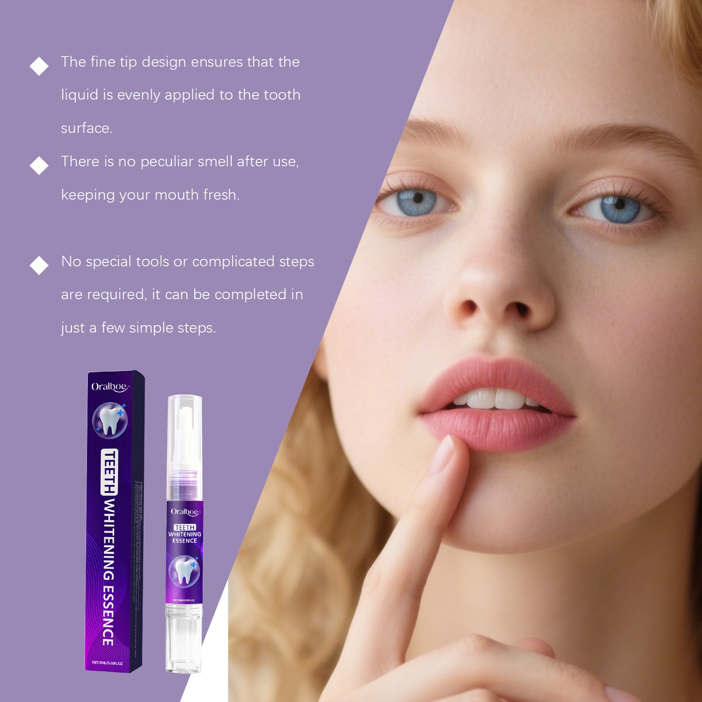 🦷✨ Enamel Repair & Whitening Gel – Soothe Sensitivity, Strengthen Teeth & Brighten Smile in 1 Week!