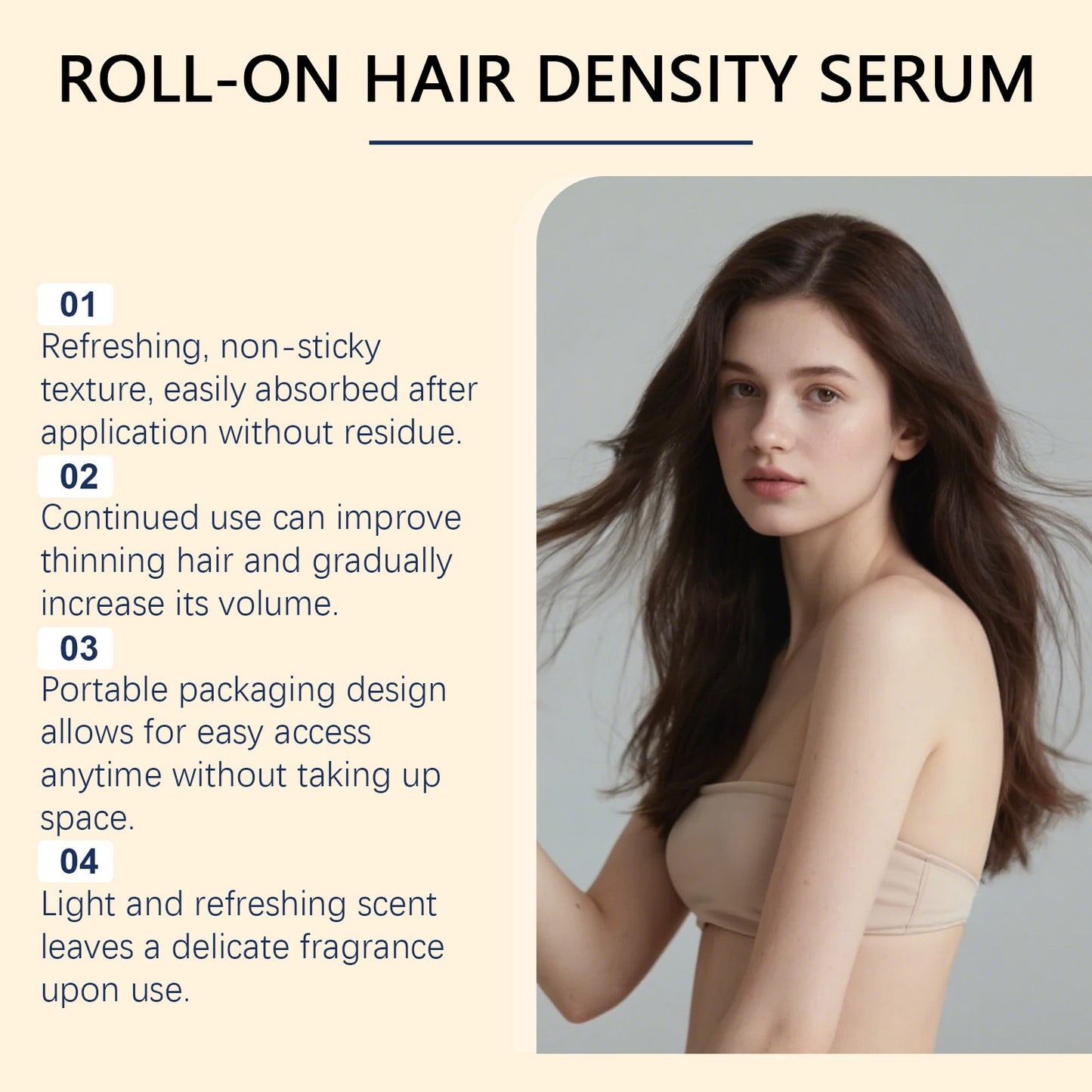 Scalp Nourishing Rollerball Essence - Hydrates & Soothes Dry Scalp for Healthy Hair Growth