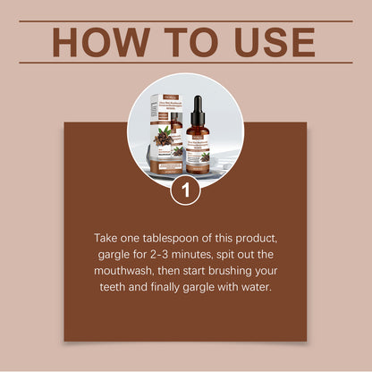 🌿✨ Clove & Mint Care Mouthwash – Soothe Gums, Fresh Breath & Natural Protection, Alcohol-Free!