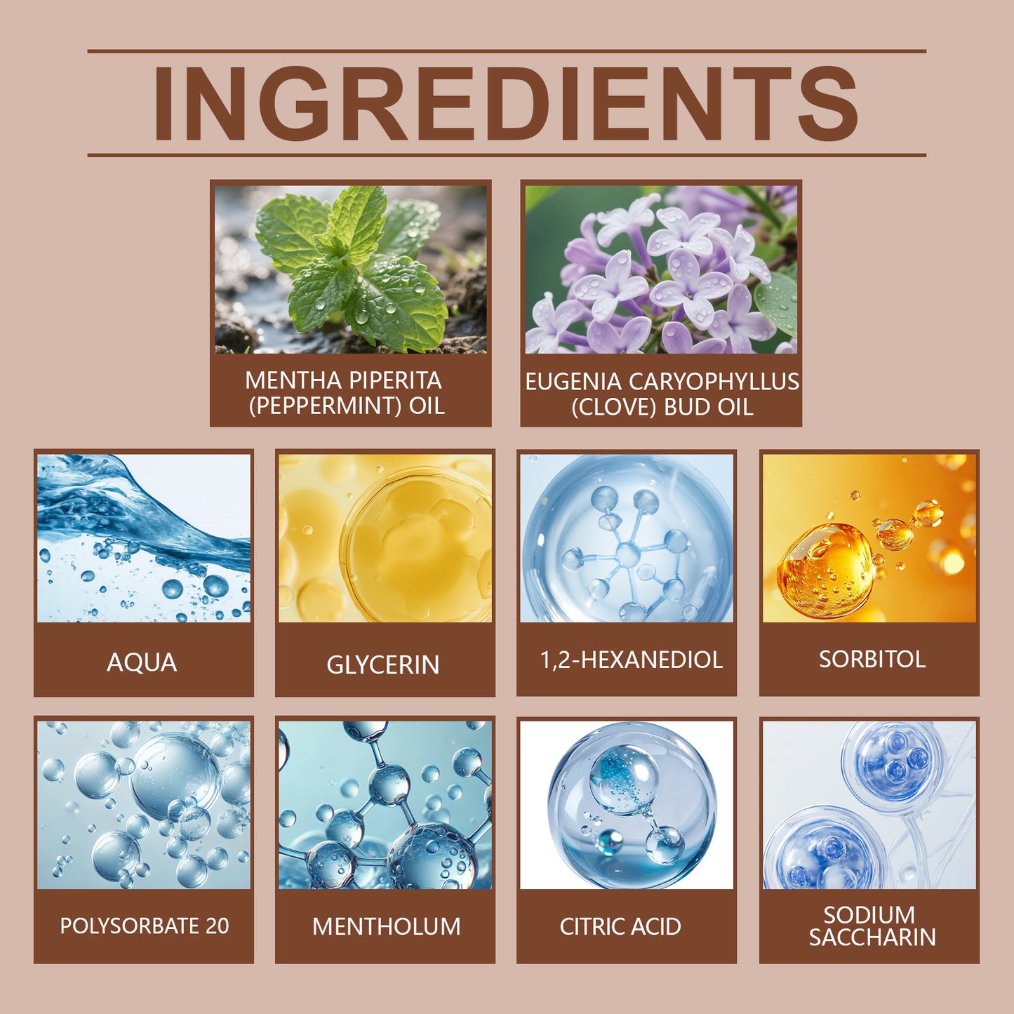 🌿✨ Clove & Mint Care Mouthwash – Soothe Gums, Fresh Breath & Natural Protection, Alcohol-Free!