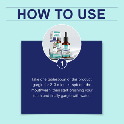 🥥🌿 Coconut Mint Refresh Mouthwash – Alcohol-Free, Natural Fresh Breath & Plaque Defense!