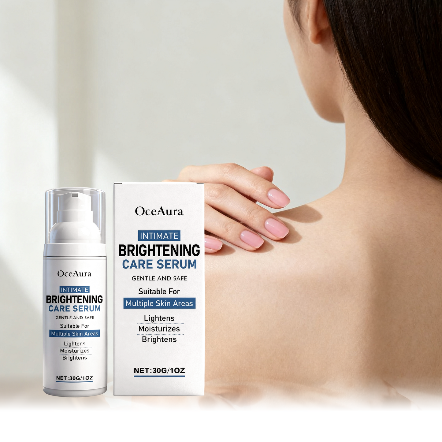 OceAura Hydrating Body Lotion with Brightening Complex - For Soft, Smooth & Luminous Skin