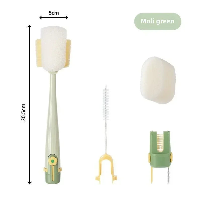 5-in-1 Bottle & Straw Cleaning Brush – Multifunctional Tool for Bottles, Cups, Straws-CU
